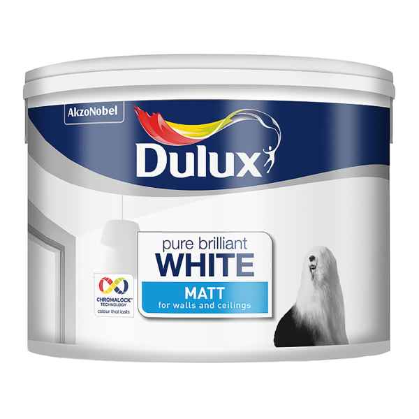 Dulux Matt PBW Брилянтно бяла 10L-GY177.jpeg