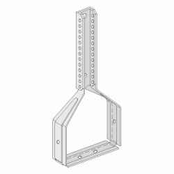 Knauf - Нониус окачвач скоба за UA 50 (с включен шплент)