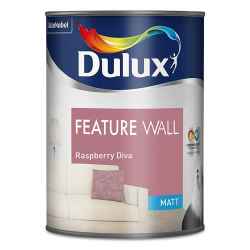 Dulux Feature Wall Matt RASPBERRY DIVA 1.25L