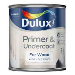 Dulux Primer & Undercoat for Wood 0.75L