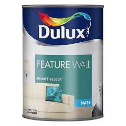Dulux Feature Wall Matt PROUD PEACOCK 1.25L
